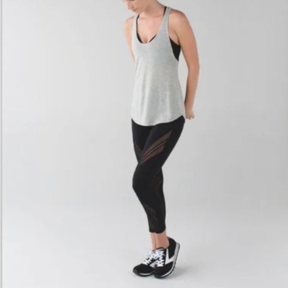 Lululemon Limited Edition High Times Pants Metta Black Full Luon Leggings Size 4 - Picture 1 of 4